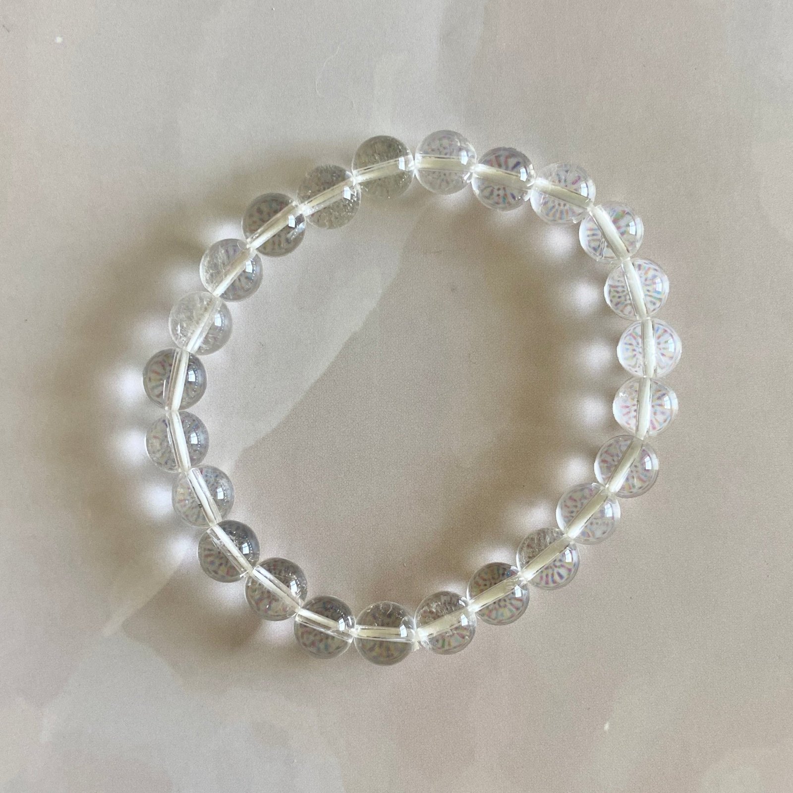 clear quartz bracelet 8mm 02 clear quartz bracelet 8mm 02