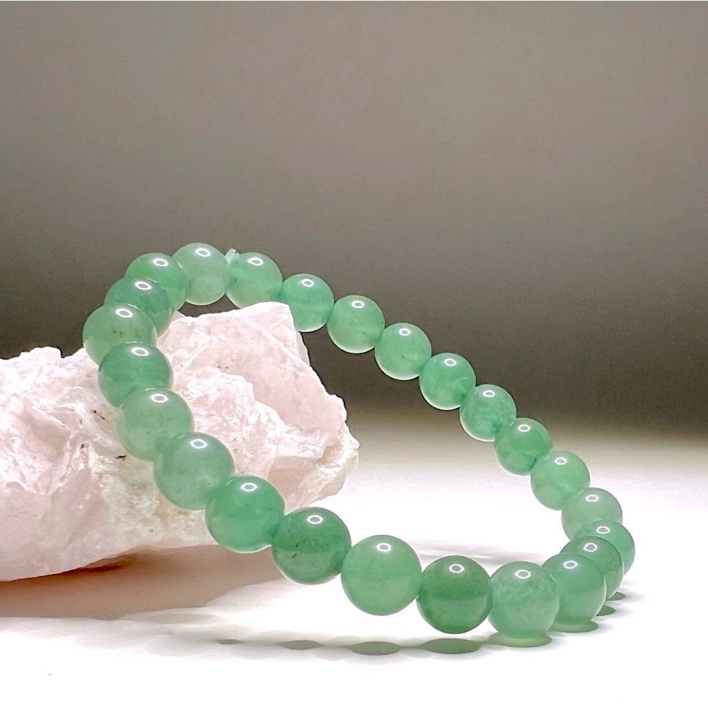 green aventurine bracelet 8mm 02 green aventurine bracelet 8mm 02