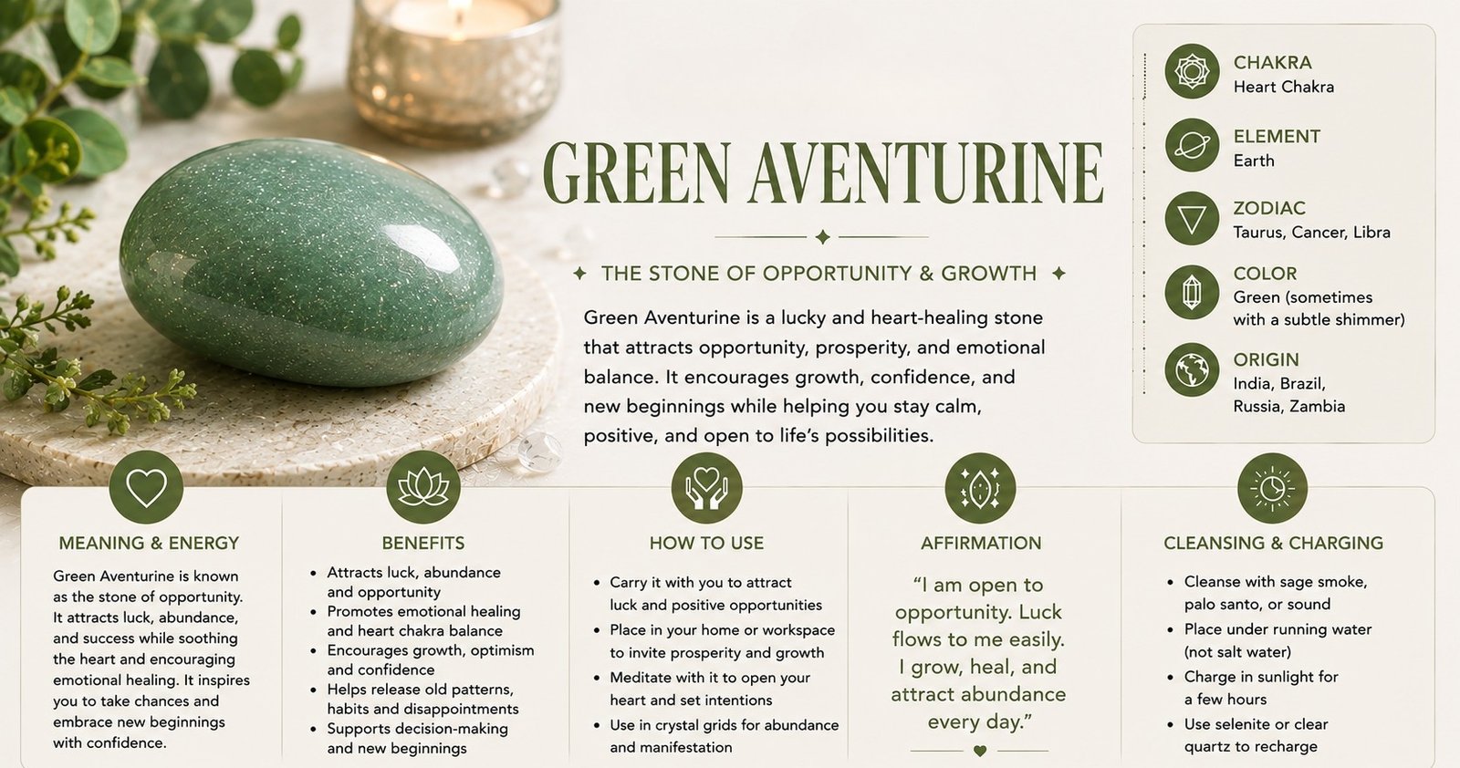green aventurine