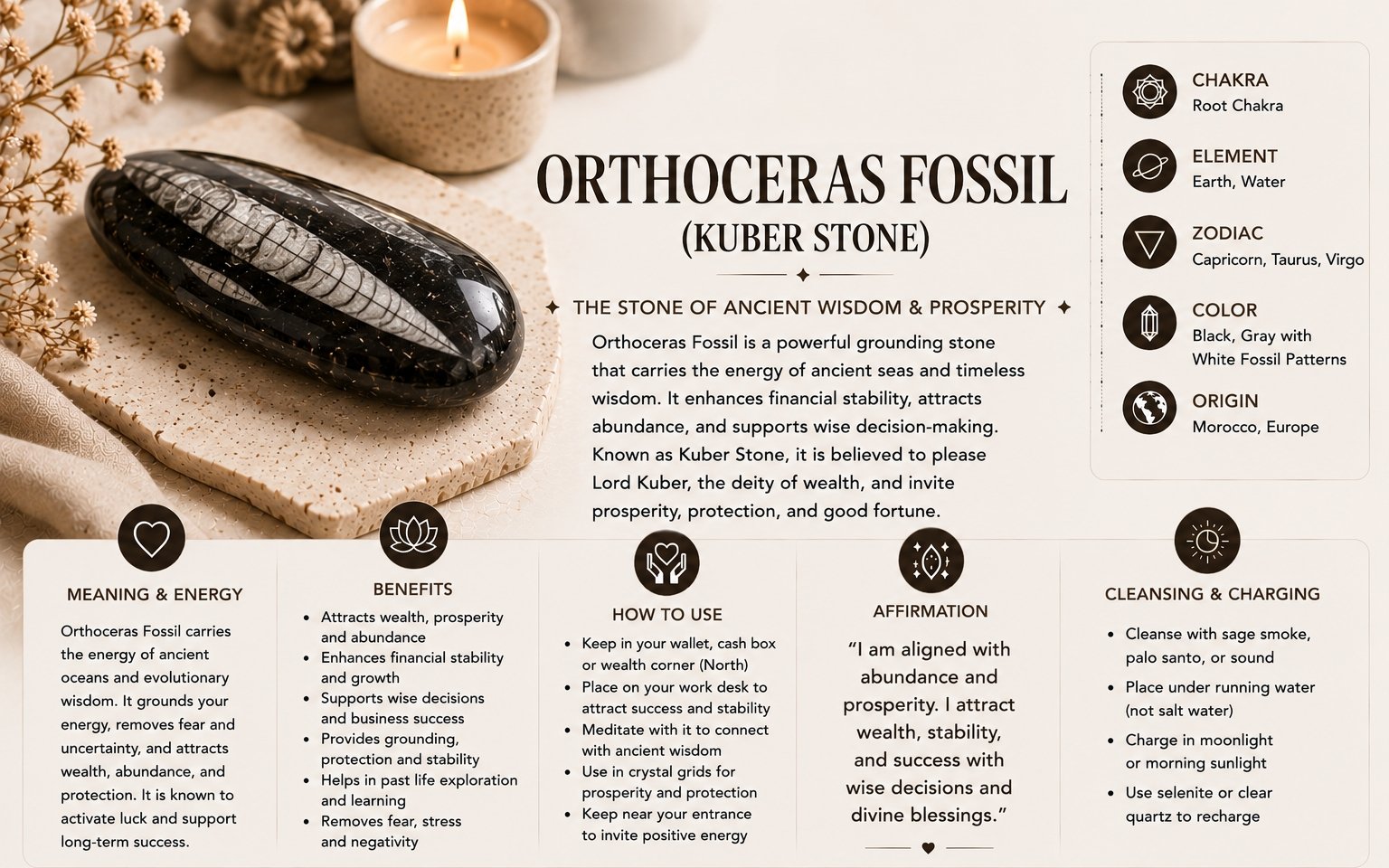 orthoceras fossil